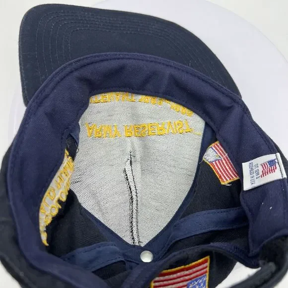 Vintage1980s 1984 U.S. Army Reservist Donald Hume Scrambled Eggs Hat USA Made